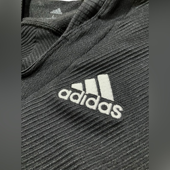 Adidas Football Shirt Mens Size Large Black Football Compression New MSRP $80 - Picture 4 of 6